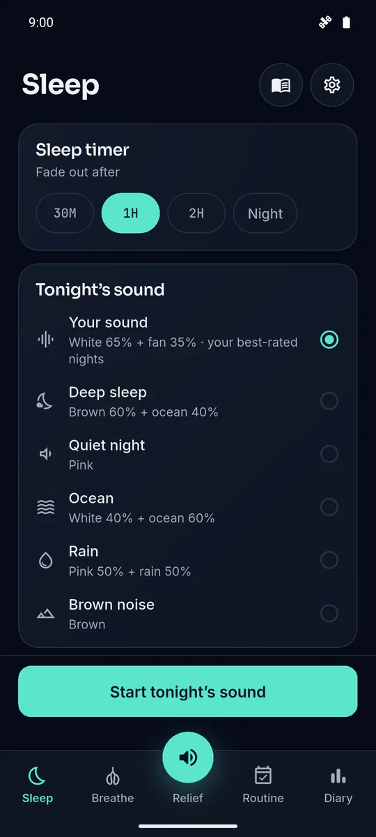 Sylence on Android: sleep